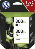 Bol.com HP 303XL - Inktcartridge - Origineel - Zwart & Kleur aanbieding