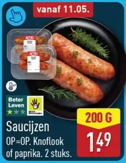 ALDI Saucijzen aanbieding
