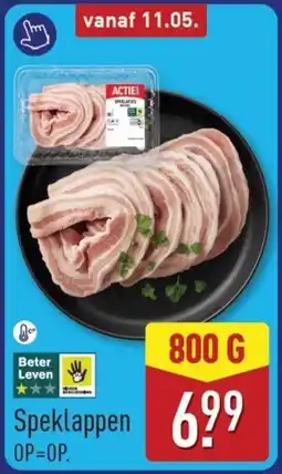 ALDI Speklappen aanbieding