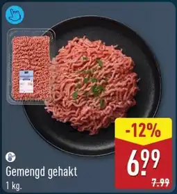 ALDI Gemengd gehakt aanbieding