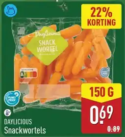 ALDI Daylicious Snackwortels aanbieding