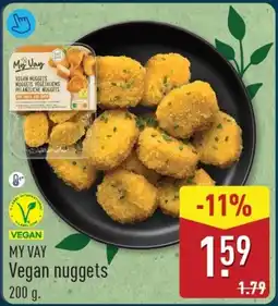 ALDI Vegan nuggets aanbieding