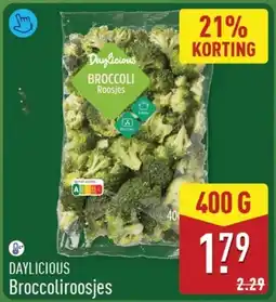 ALDI Daylicious Broccoliroosjes aanbieding