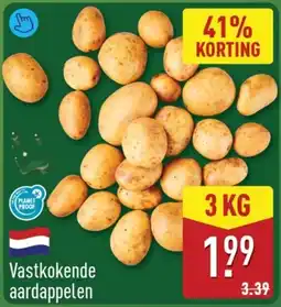 ALDI Vastkokende aardappelen aanbieding