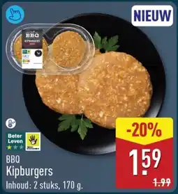 ALDI BBQ Kipburgers aanbieding