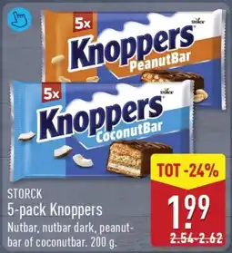 ALDI Storck 5-pack Knoppers aanbieding