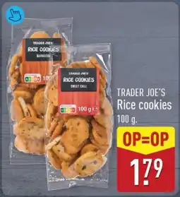 ALDI Trader joe's rice cookies aanbieding