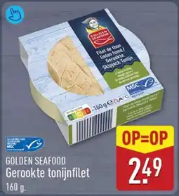 ALDI Golden seafood Gerookte tonijnfilet aanbieding