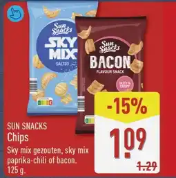 ALDI Sun snacks Chips aanbieding