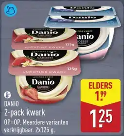 ALDI Danio 2-pack kwark aanbieding