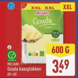 ALDI Milsani Gouda kaasplakken aanbieding