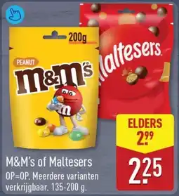 ALDI M&M's of Maltesers aanbieding