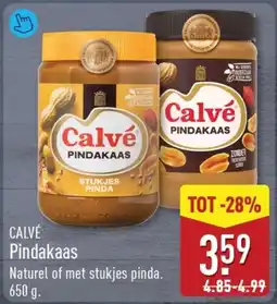 ALDI Calve pindakaas aanbieding