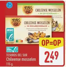 ALDI Tesoros del sur chileense mosselen aanbieding