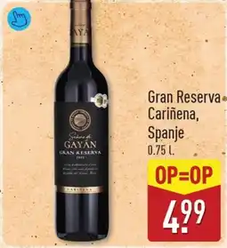 ALDI Gran Reserva Cariñena, Spanje aanbieding