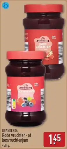 ALDI Grandessa Rode vruchten- of bosvruchtenjam aanbieding