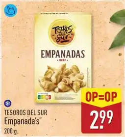 ALDI Tesoros del sur Empanada's aanbieding