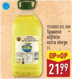 ALDI Tesoros Del Sur Spaanse olijfolie extra vierge aanbieding