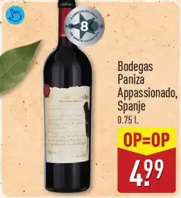 ALDI Bodegas Paniza Appassionado, Spanje aanbieding
