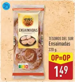 ALDI Tesoros del sur ensaimadas aanbieding