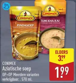 ALDI Conimex Aziatische soep aanbieding