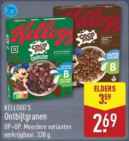 ALDI Kellogg's ontbijtgranen aanbieding