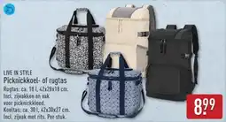 ALDI Live in style picknickkoel- of rugtas aanbieding