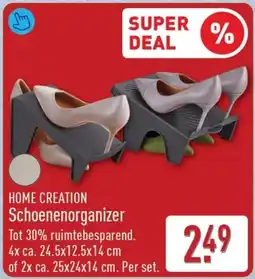 ALDI Home creation Schoenenorganizer aanbieding