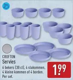 ALDI Crofton servies aanbieding
