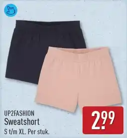 ALDI UP2FASHION Sweatshort aanbieding