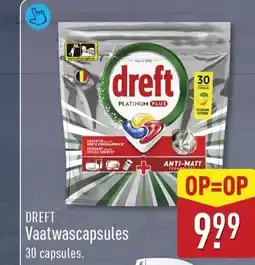 ALDI DREFT Vaatwascapsules aanbieding