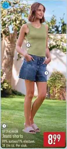 ALDI Up2fashion Jeans shorts aanbieding