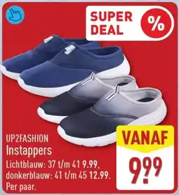 ALDI Up2fashion Instappers aanbieding