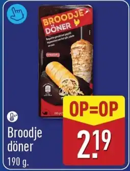 ALDI Broodje döner aanbieding