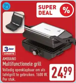 ALDI Ambiano multifunctionele grill aanbieding