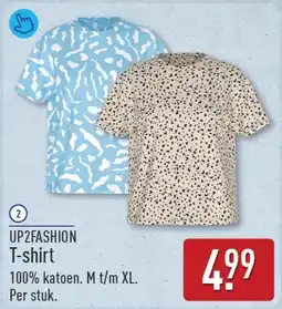 ALDI Up2fashion t-shirt aanbieding