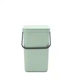 Bol.com Brabantia Sort & Go Aanrecht Afvalbakje - 3 liter - Jade Green aanbieding