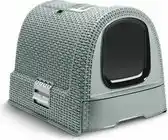 Bol.com Curver Kattenbak met lade - 51,5x38,5x40cm - Misty Blue aanbieding