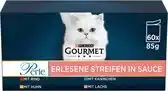 Bol.com Gourmet Perle Mini Filets in saus - Kattenvoer Natvoer - Kip Konijn Rund & Zalm - 60 x 85 g aanbieding