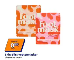 Action Skin Bliss voetenmasker aanbieding