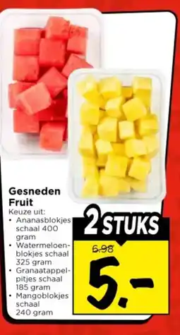 Vomar Voordeelmarkt Gesneden Fruit aanbieding