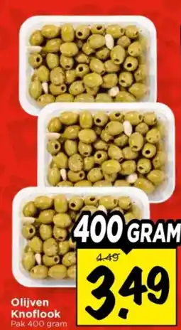 Vomar Voordeelmarkt Olijven Knoflook aanbieding