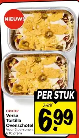 Vomar Voordeelmarkt Verse Tortilla Ovenschotel aanbieding
