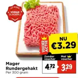 Vomar Voordeelmarkt Mager Rundergehakt aanbieding
