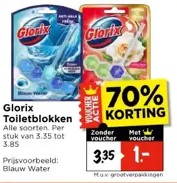 Vomar Voordeelmarkt Glorix Toiletblokken aanbieding