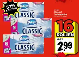 Vomar Voordeelmarkt Ooops! Toiletpapier aanbieding