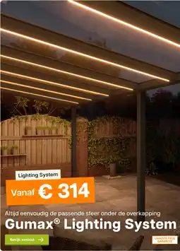 Tuinmaximaal Gumax Lighting System aanbieding