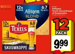 Vomar Voordeelmarkt Affligem, Texels Skuumkoppe of Desperados aanbieding