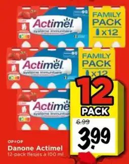 Vomar Voordeelmarkt Danone Actimel aanbieding