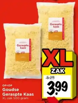 Vomar Voordeelmarkt Goudse Geraspte kaas aanbieding